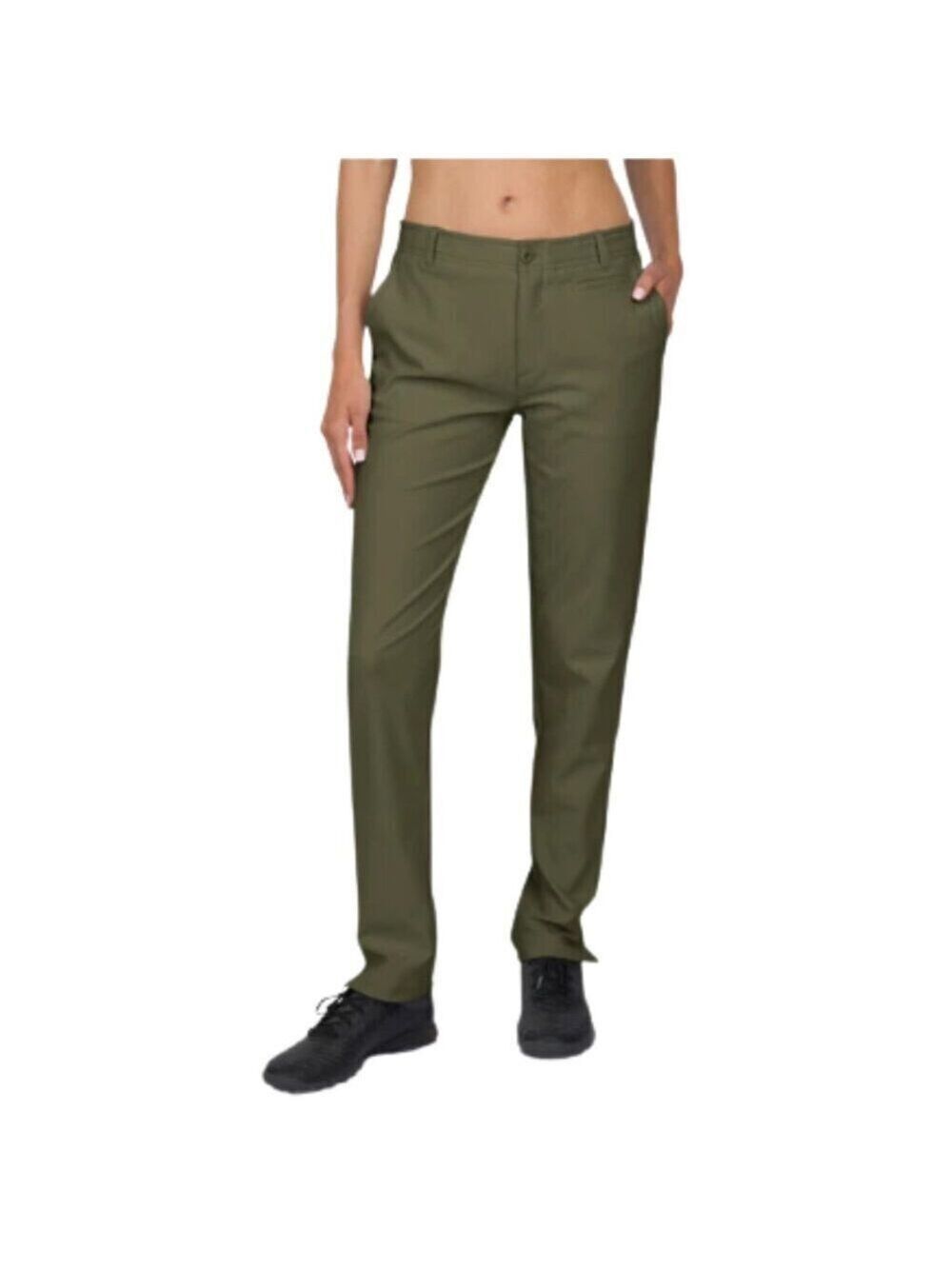 Three Sixty Six Quick Dry Light Weight Golf Pants In Olive Green Sz 16